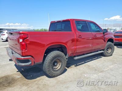 Trzecie zdjęcie samochodu z tyłu: 2021 CHEVROLET SILVERADO K1500 RST VIN:3GCUYEEDXMG164246 - miniatura