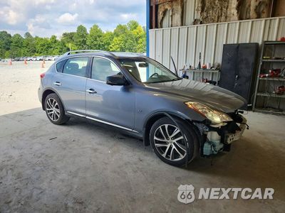 Czwarte zdjęcie samochodu z boku: 2017 INFINITI QX50 BASE VIN:JN1BJ0RP6HM384069 - miniatura