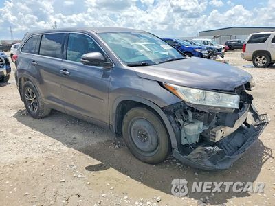 Czwarte zdjęcie samochodu z boku: 2018 TOYOTA HIGHLANDER LE PLUS VIN:5TDZZRFH0JS240680 - miniatura