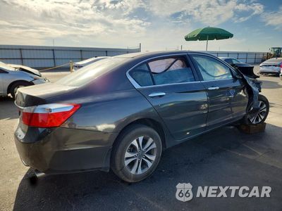 Trzecie zdjęcie samochodu z tyłu: 2013 HONDA ACCORD LX VIN:1HGCR2F37DA014348 - miniatura