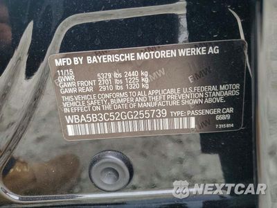 Zdjęcie 12 z 12 samochodu: 2016 BMW 535 XI VIN:WBA5B3C52GG255739 - miniatura