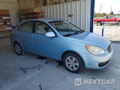Czwarte zdjęcie samochodu z boku: 2009 HYUNDAI ACCENT GLS VIN:KMHCN46C59U346506 - miniatura