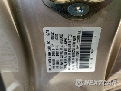 Zdjęcie 12 z 12 samochodu: 2015 HONDA ACCORD EXL VIN:1HGCR2F88FA117244 - miniatura