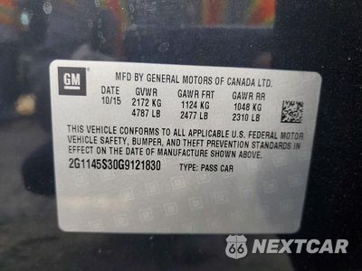 Zdjęcie 12 z 12 samochodu: 2016 CHEVROLET IMPALA LTZ VIN:2G1145S30G9121830 - miniatura