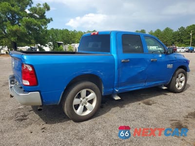 Trzecie zdjęcie samochodu z tyłu: 2021 RAM 1500 CLASSIC TRADESMAN VIN:1C6RR6KG7MS549335 - miniatura