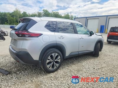 Trzecie zdjęcie samochodu z tyłu: 2023 NISSAN ROGUE SV VIN:5N1BT3BB6PC754962 - miniatura