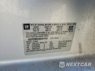 Zdjęcie 12 z 12 samochodu: 2014 CHEVROLET SILVERADO C1500 LT VIN:3GCPCREC5EG497658 - miniatura