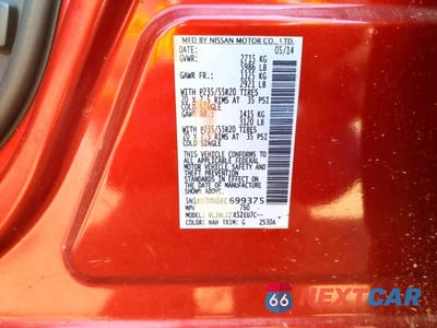 Zdjęcie 13 z 13 samochodu: 2014 NISSAN PATHFINDER VIN:5N1AR2MM0EC699375 - miniatura