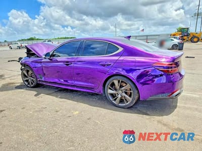 Drugie zdjęcie samochodu z przodu: 2022 GENESIS G70 3.3T STANDARD VIN:KMTG54TE8NU103263 - miniatura