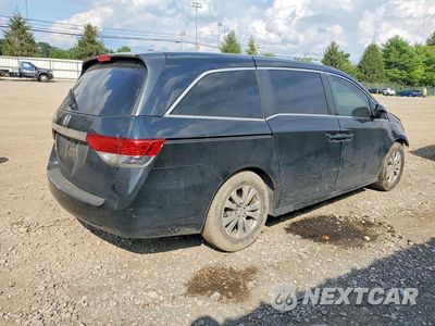 Trzecie zdjęcie samochodu z tyłu: 2014 HONDA ODYSSEY EXL VIN:5FNRL5H64EB039865 - miniatura