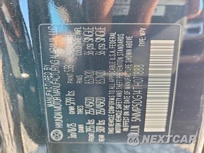 Zdjęcie 13 z 13 samochodu: 2026 HYUNDAI SANTA FE CALLIGRAPHY VIN:5NMP5DG14TH071888 - miniatura
