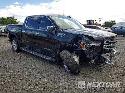 Czwarte zdjęcie samochodu z boku: 2019 GMC SIERRA K1500 SLT VIN:3GTU9DELXKG236882 - miniatura