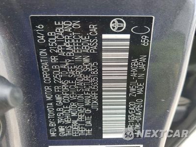 Zdjęcie 12 z 12 samochodu: 2016 TOYOTA PRIUS FOUR VIN:JTDKARFU5G3518375 - miniatura