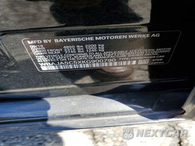 Zdjęcie 12 z 12 samochodu: 2019 BMW 530 I VIN:WBAJA5C5XKG900790 - miniatura