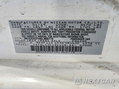 Zdjęcie 12 z 12 samochodu: 2019 NISSAN VERSA NOTE S VIN:3N1CE2CP4KL360772 - miniatura