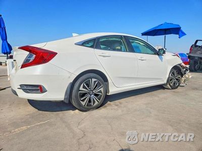 Trzecie zdjęcie samochodu z tyłu: 2018 HONDA CIVIC EX VIN:JHMFC1F37JX014428 - miniatura