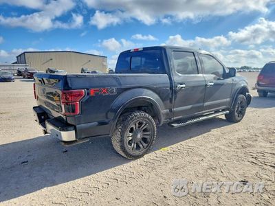 Trzecie zdjęcie samochodu z tyłu: 2018 FORD F150 SUPERCREW VIN:1FTEW1E55JKG03840 - miniatura