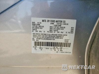 Zdjęcie 13 z 13 samochodu: 2024 FORD EDGE SEL VIN:2FMPK4J93RBA83122 - miniatura
