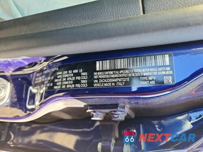 Zdjęcie 14 z 14 samochodu: 2021 JEEP RENEGADE LATITUDE VIN:ZACNJDBB4MPM70215 - miniatura