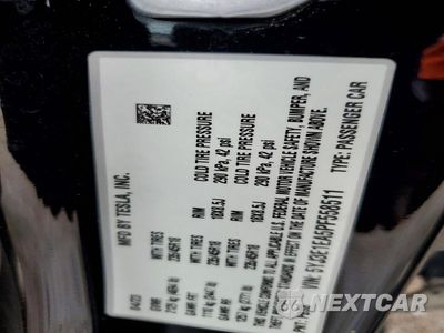Zdjęcie 12 z 12 samochodu: 2023 TESLA MODEL 3 VIN:5YJ3E1EA5PF558511 - miniatura