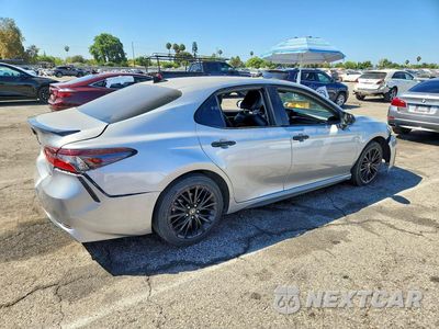 Trzecie zdjęcie samochodu z tyłu: 2022 TOYOTA CAMRY SE NIGHTSHADE VIN:4T1G11AK5NU029605 - miniatura