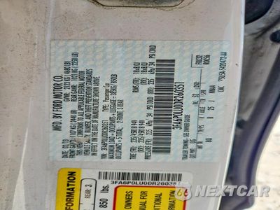 Zdjęcie 12 z 12 samochodu: 2013 FORD FUSION SE HYBRID VIN:3FA6P0LU0DR260351 - miniatura