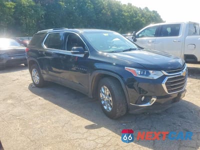 Czwarte zdjęcie samochodu z boku: 2018 CHEVROLET TRAVERSE LT VIN:1GNERGKW8JJ254824 - miniatura