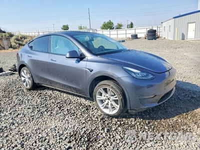 Czwarte zdjęcie samochodu z boku: 2020 TESLA MODEL Y VIN:5YJYGDEE7LF040396 - miniatura