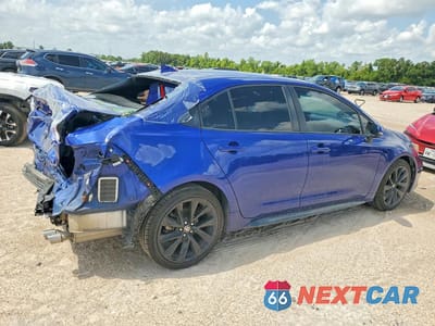 Trzecie zdjęcie samochodu z tyłu: 2021 TOYOTA COROLLA SE VIN:JTDS4MCE1MJ058520 - miniatura