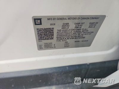 Zdjęcie 13 z 13 samochodu: 2019 CHEVROLET EQUINOX LT VIN:2GNAXJEV9K6172250 - miniatura