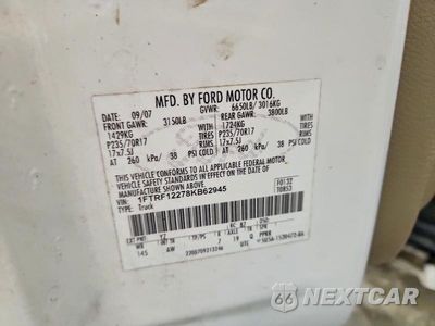 Zdjęcie 12 z 12 samochodu: 2008 FORD F150 VIN:1FTRF12278KB62945 - miniatura
