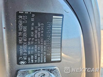 Zdjęcie 12 z 12 samochodu: 2004 BMW Z4 2.5 VIN:4USBT33564LR67462 - miniatura