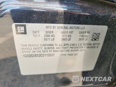 Zdjęcie 12 z 12 samochodu: 2012 CADILLAC CTS LUXURY COLLECTION VIN:1G6DG5E52C0115897 - miniatura