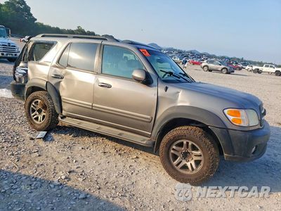 Czwarte zdjęcie samochodu z boku: 2003 TOYOTA SEQUOIA LIMITED VIN:5TDZT38A93S197491 - miniatura