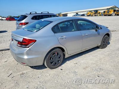 Trzecie zdjęcie samochodu z tyłu: 2015 HONDA CIVIC LX VIN:2HGFB2F58FH506202 - miniatura