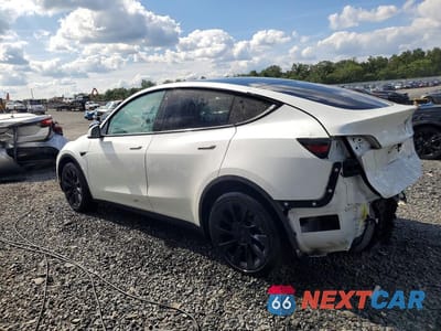 Drugie zdjęcie samochodu z przodu: 2020 TESLA MODEL Y VIN:5YJYGDEE7LF042925 - miniatura