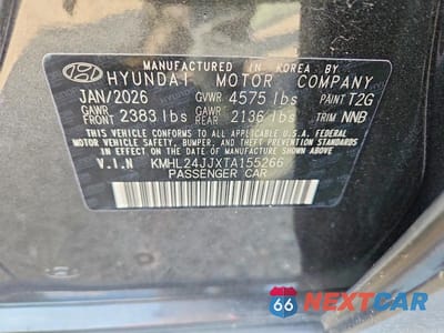 Zdjęcie 12 z 12 samochodu: 2026 HYUNDAI SONATA HYBRID BLUE VIN:KMHL24JJXTA155266 - miniatura