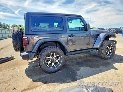 Trzecie zdjęcie samochodu z tyłu: 2020 JEEP WRANGLER RUBICON VIN:1C4HJXCN0LW219655 - miniatura