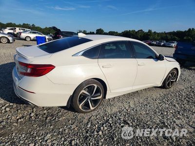 Trzecie zdjęcie samochodu z tyłu: 2018 HONDA ACCORD SPORT VIN:1HGCV1F32JA235518 - miniatura