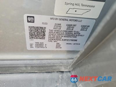 Zdjęcie 13 z 13 samochodu: 2023 GMC ACADIA DENALI VIN:1GKKNXLS3PZ176096 - miniatura