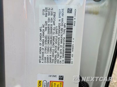 Zdjęcie 13 z 13 samochodu: 2026 HONDA CR-V EXL VIN:2HKRS4H78TH413754 - miniatura