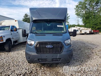 Piąte zdjęcie samochodu w środku: 2021 FORD TRANSIT DELIVERY TRUCK VIN:1FDDF6P80MKA70750 - miniatura