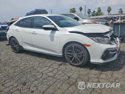 Czwarte zdjęcie samochodu z boku: 2021 HONDA CIVIC SPORT VIN:SHHFK7H47MU423216 - miniatura