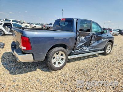 Trzecie zdjęcie samochodu z tyłu: 2017 RAM 1500 SLT VIN:1C6RR6LT4HS825522 - miniatura