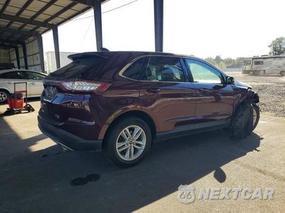 Trzecie zdjęcie samochodu z tyłu: 2017 FORD EDGE SEL VIN:2FMPK4J84HBC32014 - miniatura