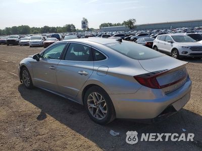 Drugie zdjęcie samochodu z przodu: 2021 HYUNDAI SONATA SEL VIN:5NPEL4JA3MH096503 - miniatura