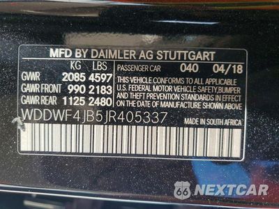 Zdjęcie 13 z 13 samochodu: 2018 MERCEDES-BENZ C 300 VIN:WDDWF4JB5JR405337 - miniatura