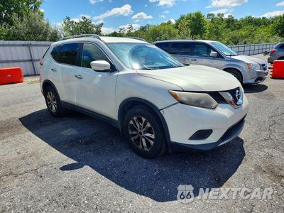 Czwarte zdjęcie samochodu z boku: 2014 NISSAN ROGUE SV VIN:5N1AT2MV2EC850131 - miniatura