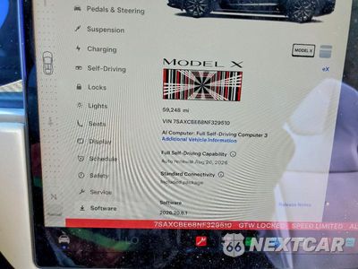Zdjęcie 9 z 14 samochodu: 2022 TESLA MODEL X VIN:7SAXCBE68NF329510 - miniatura