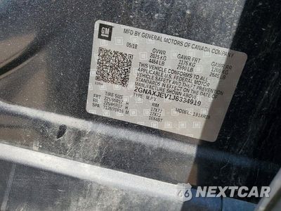 Zdjęcie 13 z 13 samochodu: 2018 CHEVROLET EQUINOX LT VIN:2GNAXJEV1J6334919 - miniatura